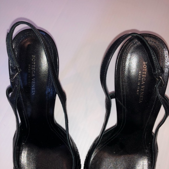 Bottega Veneta Woven High-Heel Slingback Pump - Picture 3 of 8